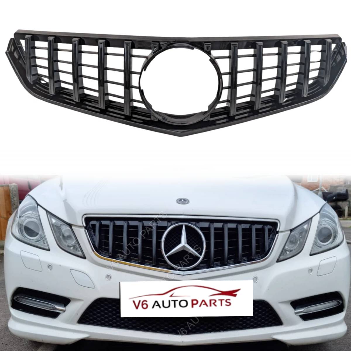 Kühlergrill vorne für Mercedes Benz E-Klasse A207 Panamericana Coupé 2009–2013 