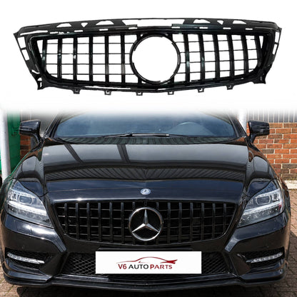 For Mercedes-Benz CLS-Class C218 Front Bumper AMG Sport Grille | CLS400 & CLS550 Coupe (2011–2014)