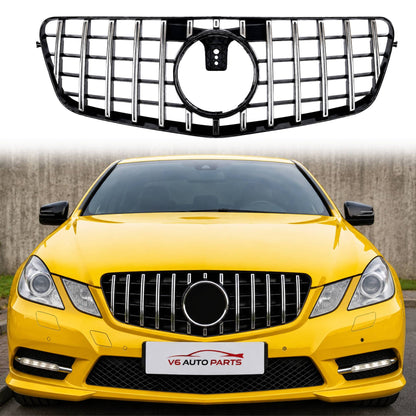 Mercedes E‑Class W212 Saloon Front Bumper Grille Chrome Slats (E200 E220 E250) 2009‑2013