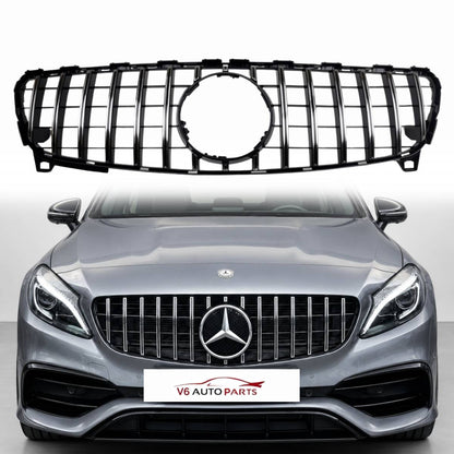 Mercedes A‑Class W176 GT Panamericana Front Grille – A200 A220 A45 AMG (2015–2018)