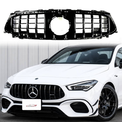 For Mercedes-Benz CLA-Class X118/W118 GT Style Panamericana Front Radiator Grille (A35 AMG, 2023–2025)