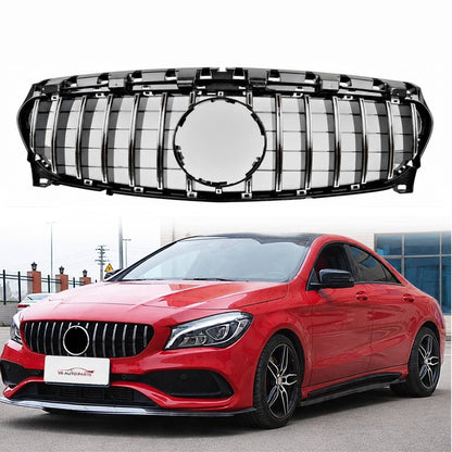For Mercedes‑Benz CLA‑Class W117 GT Panamericana Front Radiator Grille (CLA200 / CLA180d) 2013–2017 | AMG Style Upgrade