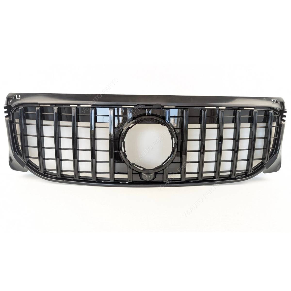 For Mercedes‑Benz GLB‑Class X247 (2019–2023) GT Panamericana Front Radiator Grille – Gloss Black Upgrade for GLB220