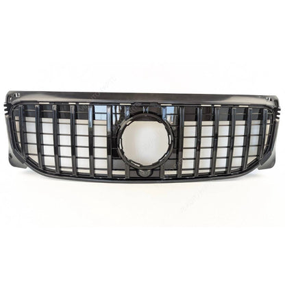 For Mercedes‑Benz GLB‑Class X247 (2019–2023) GT Panamericana Front Radiator Grille – Gloss Black Upgrade for GLB220