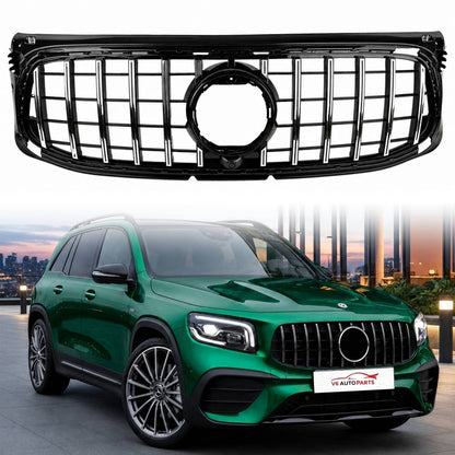 For Mercedes-Benz GLB-Class X247 Panamericana Front Radiator Grille (2019–2024) – AMG Line GT | GLB180 GLB200 GLB220 GLB250 GLB35