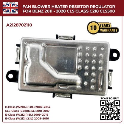 Mercedes-Benz Fan Blower Heater Regulator A2128702110 | Fits CLS-Class C218/W218 (2011–2020)