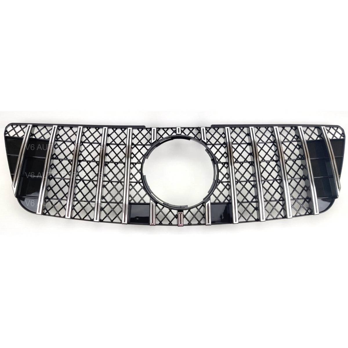 Front Radiator Sport GT Chrome Grille – Mercedes M-Class W164 ML320 ML350 ML550 (2009–2012)