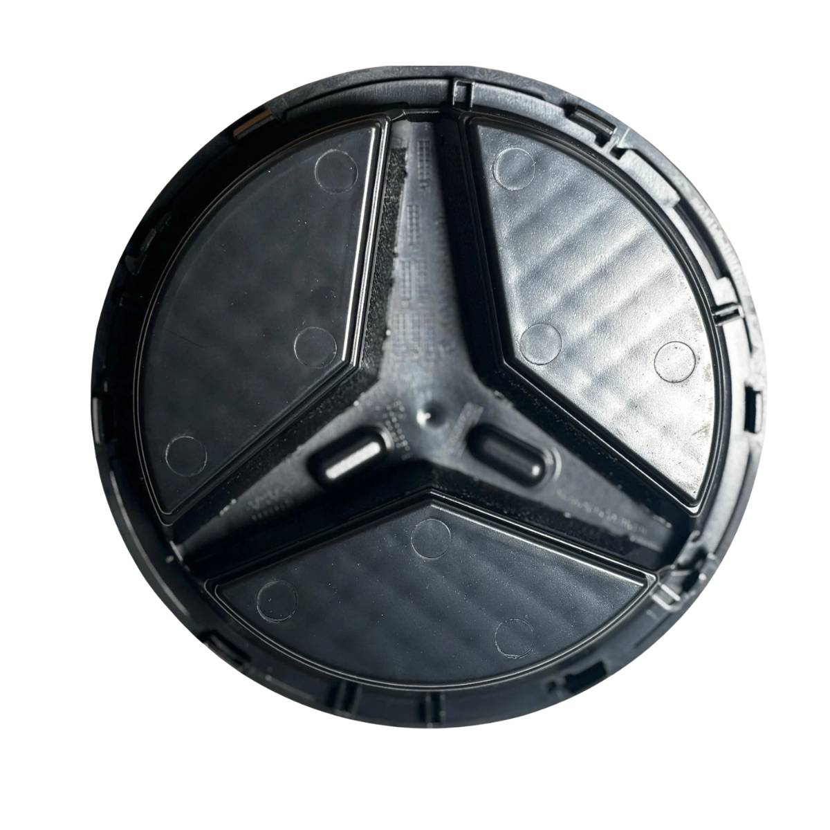 For Mercedes-Benz A-Class W177 Front Grille Black Star Emblem Badge (2018–2021 Hatchback & Sedan)