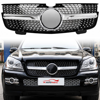 Kühlergrill vorne für Mercedes GL-Klasse X164 GL450 GL320 Diamond 2007–2009 