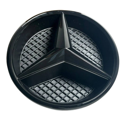 Front Grille Black Emblem Star Badge For Mercedes GLC X253 GLC220 & Sprinter Van 20cm