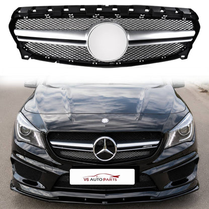 For Mercedes-Benz CLA-Class W117 Front Radiator Grille – CLA220 / CLA250 (2017–2019 Facelift Upgrade)