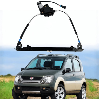 Image of Fiat Panda 2003–2021 Front Left Window Regulator and Motor