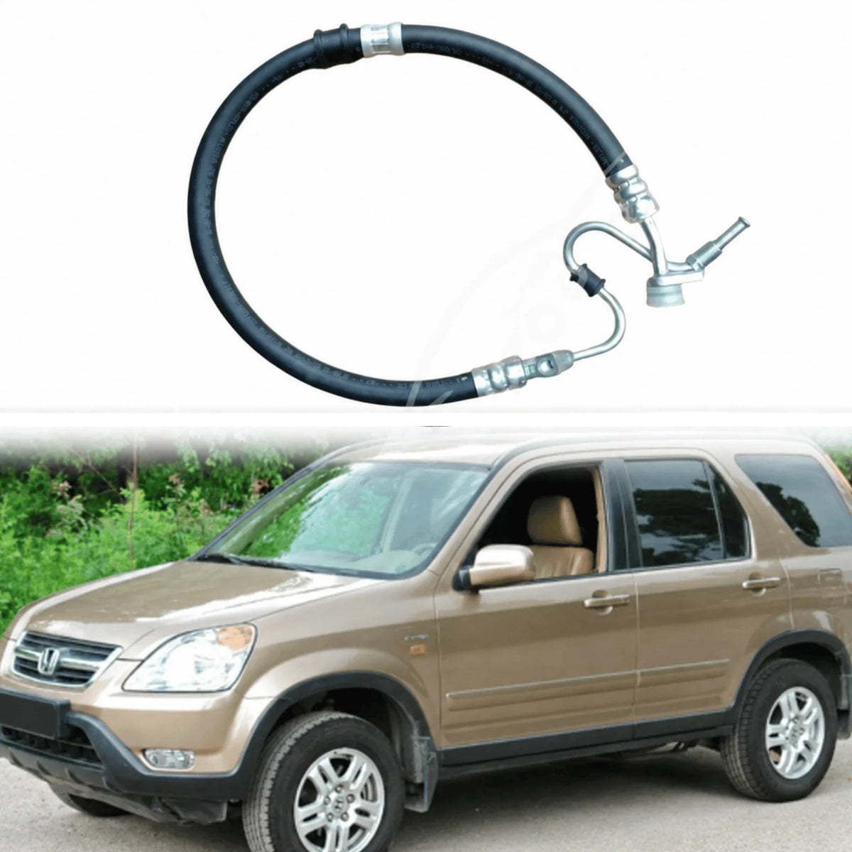 Image of power steering pressure hose 53713-S9A-Q03 for Honda CR-V 2.0L VTEC petrol