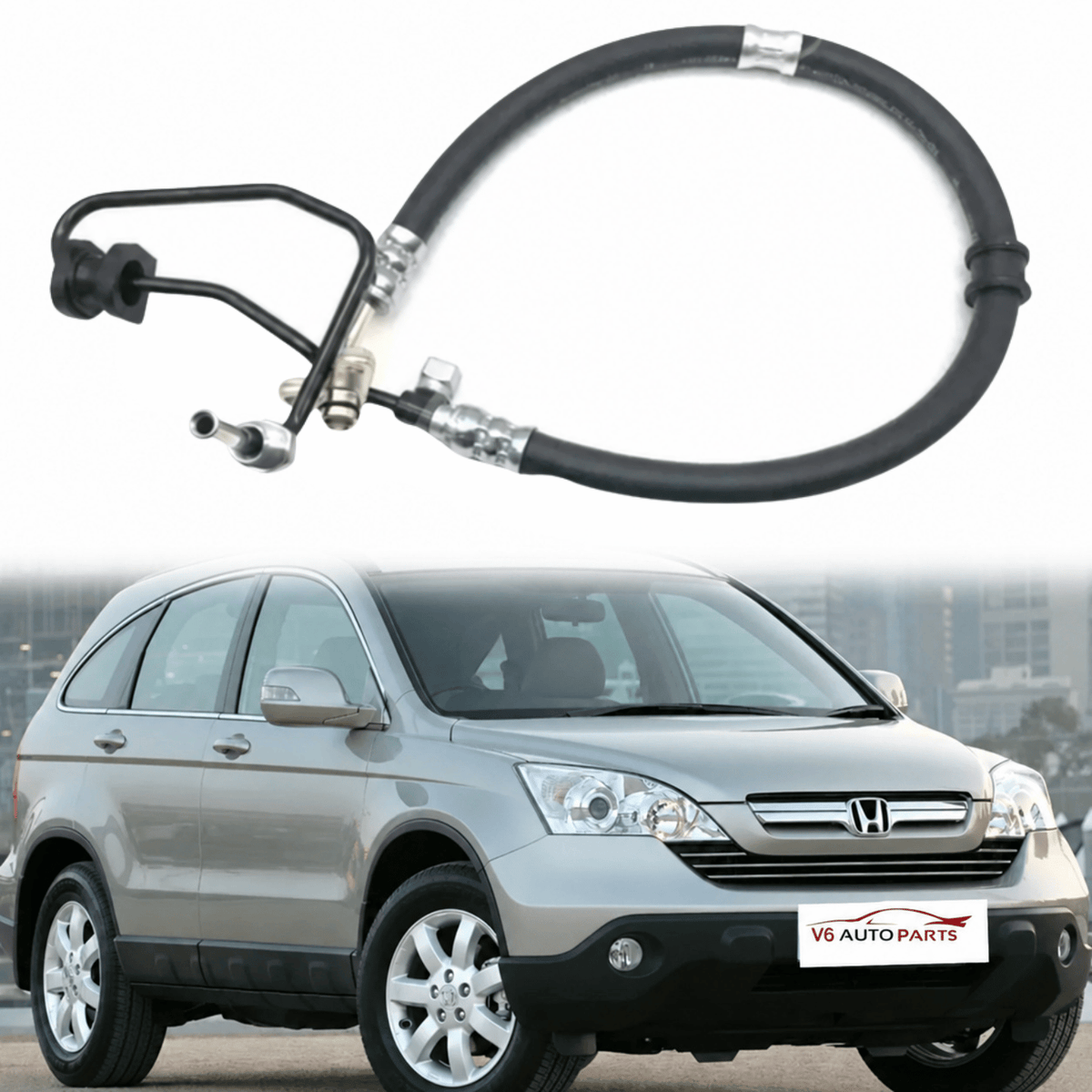 Image of steering pressure hose for Honda CR-V 2007-2011 RHD 2.4L