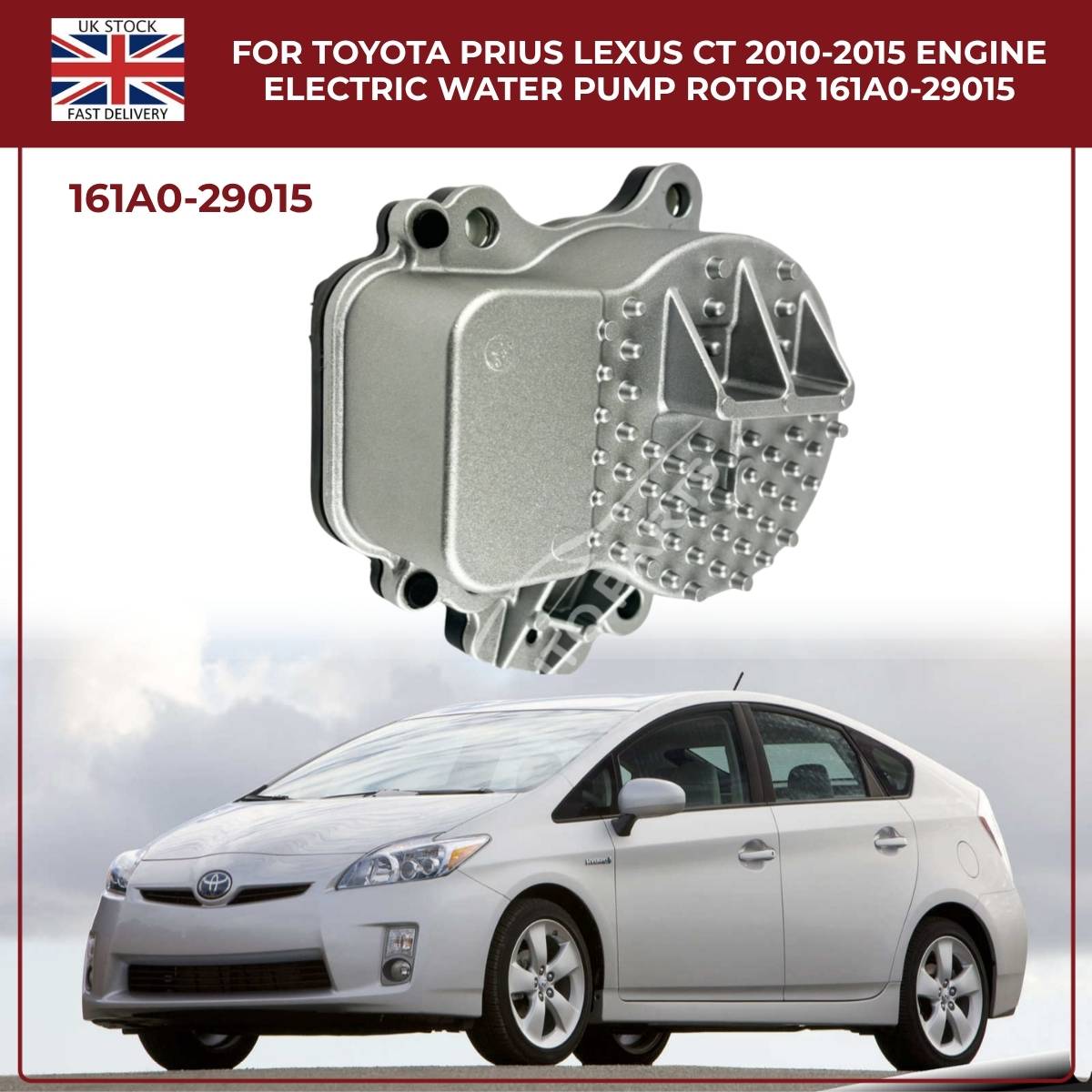 Engine Electric Water Pump Rotor For Toyota Prius (2010-2015) 161A0-29015