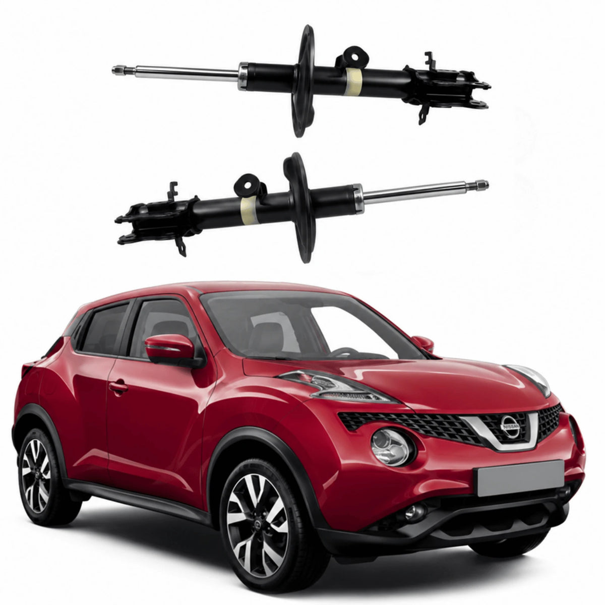 Image of front right shock absorber for Nissan Juke, pair with 54303BA61A