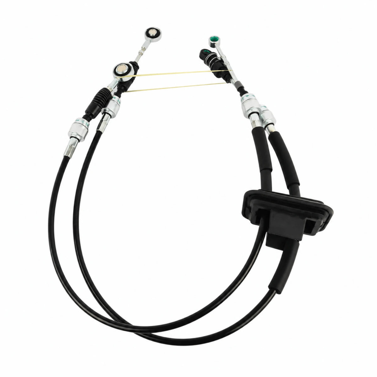 Image of Fiat 500 500C gear selector linkage cable set pair product number 55223138