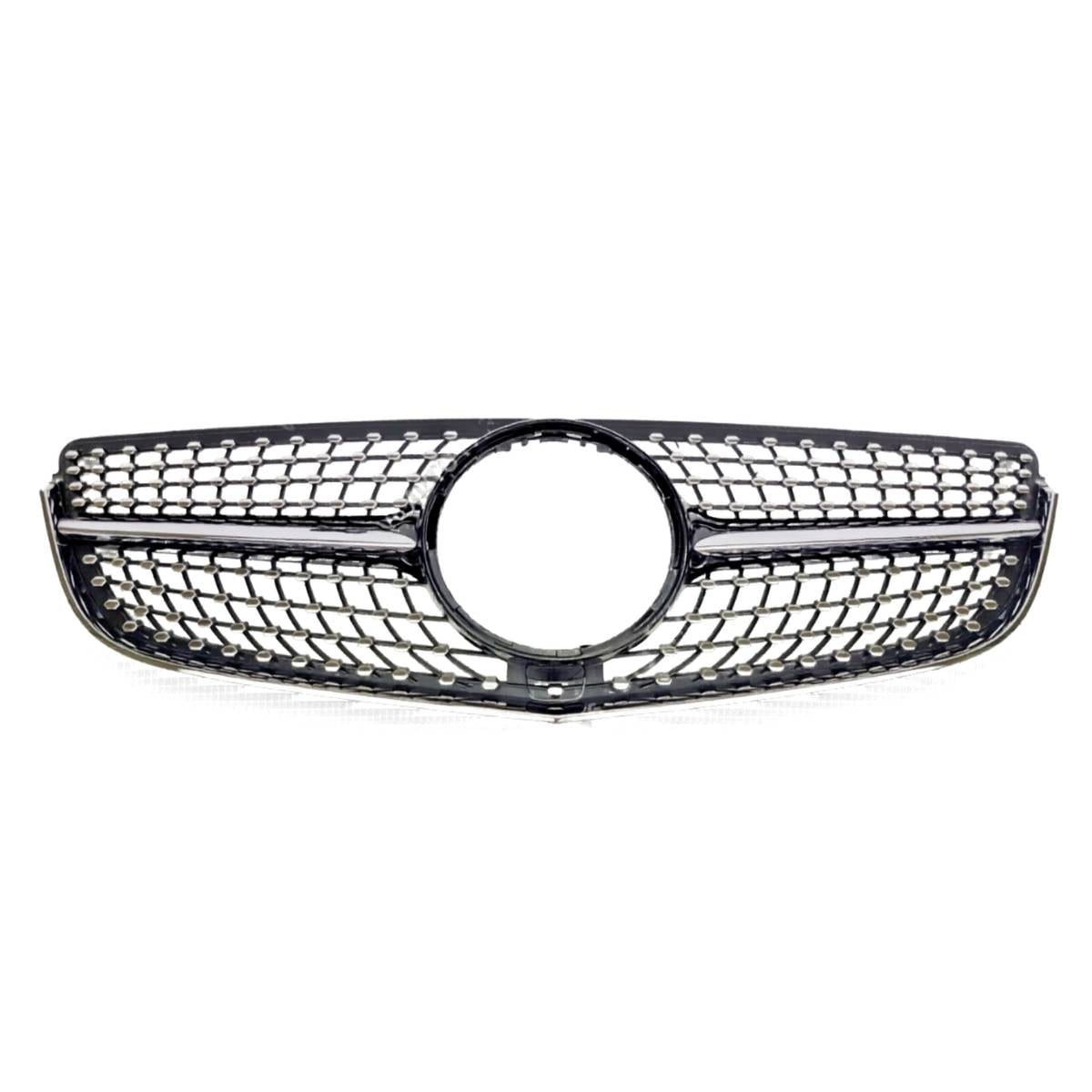 Mercedes E-Class W207 AMG Diamond Front Bumper Grille – Fits E200, E220 Coupe (2013–2016)