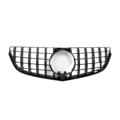 For Mercedes E-Class W207 GT Panamericana Front Bumper Grille – Gloss Black (E220, E300 | 2013–2016 Facelift)