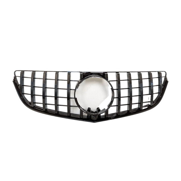 For Mercedes E-Class W207 GT Panamericana Front Bumper Grille – Gloss Black (E220, E300 | 2013–2016 Facelift)