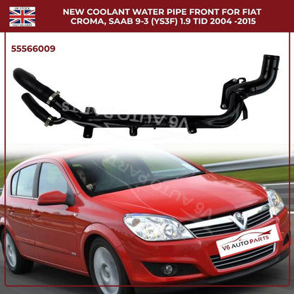 Coolant Water Pipe 55566009 – Fits Vauxhall Astra H & Zafira B 1.9 CDTi (Z19DTH / Z19DTJ) – New Replacement Part