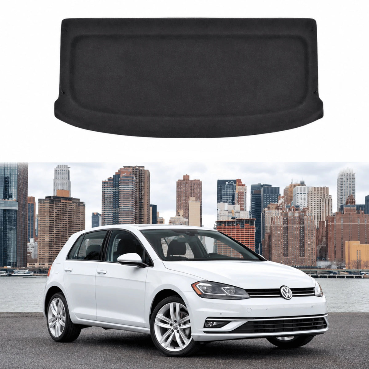 Image of VW Golf MK7 Rear Parcel Shelf Load Cover