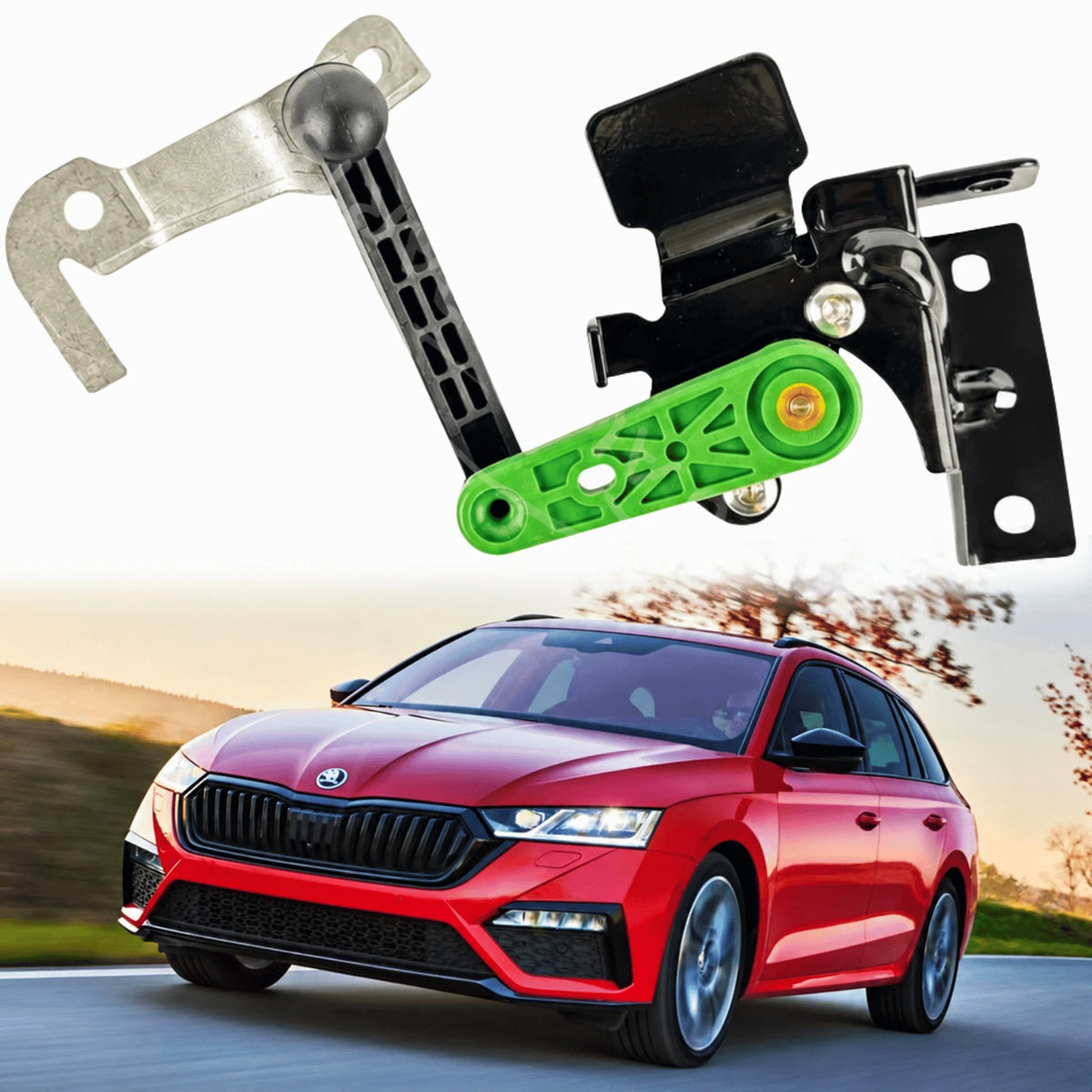 Image of rear headlight levelling sensor for Seat Leon Audi A3 Q2 Q3 TT