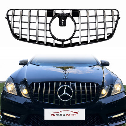Mercedes E‑Class W212 Saloon Front Bumper Grille Chrome Slats (E200 E220 E250) 2009‑2013