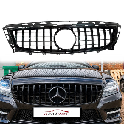 For Mercedes-Benz CLS-Class C218 Front Bumper AMG Sport Grille | CLS400 & CLS550 Coupe (2011–2014)
