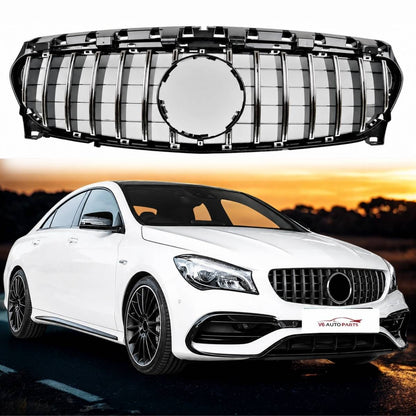 For Mercedes‑Benz CLA‑Class W117 GT Panamericana Front Radiator Grille (CLA200 / CLA180d) 2013–2017 | AMG Style Upgrade