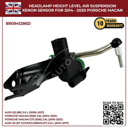 Front Right Suspension Height Level Sensor for Audi Q5 8R 8RB (2008–2017) SUV – OEM Replacement