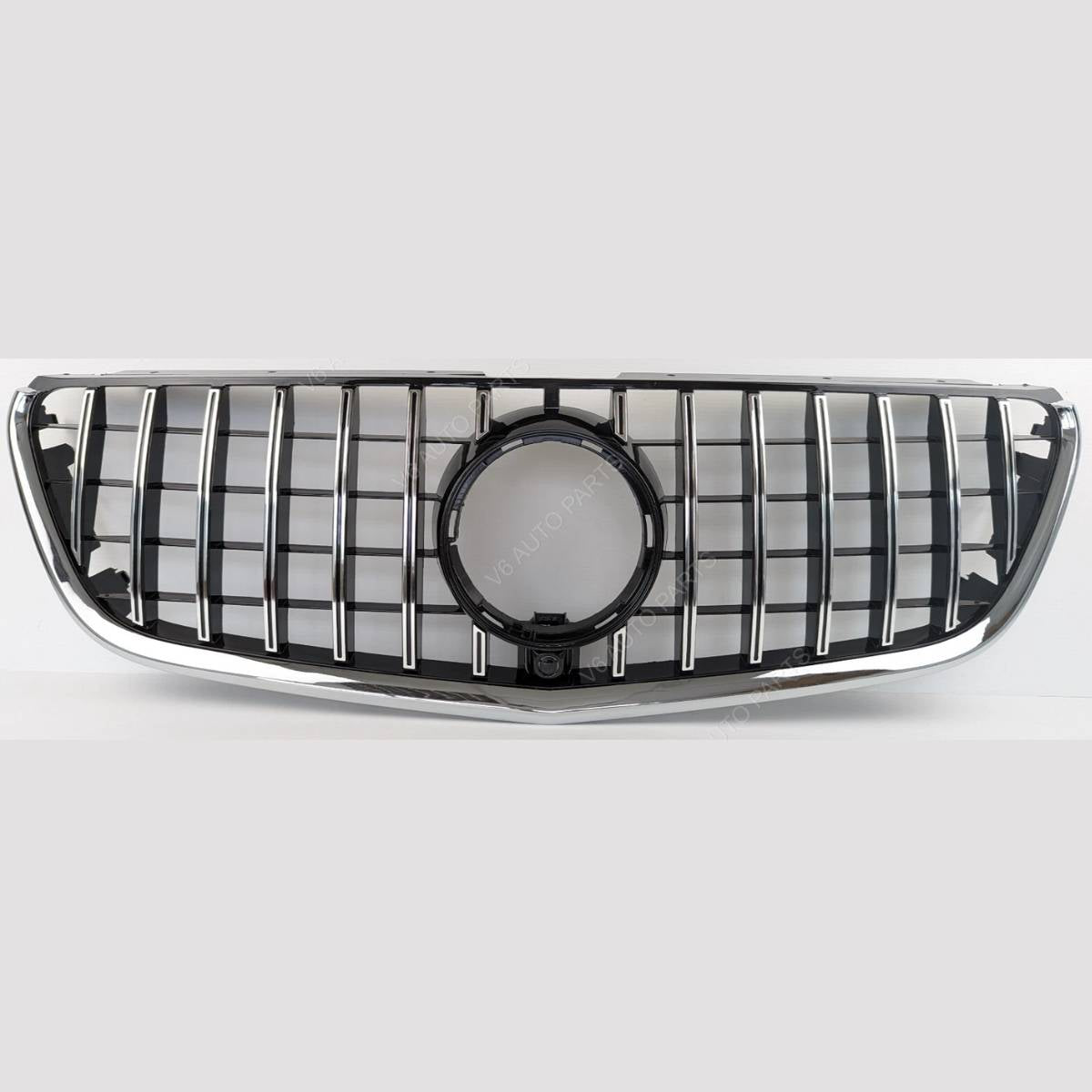 For Mercedes-Benz Vito W447 114CDI Panamericana Front Grille – Chrome Slats (2014–2023)