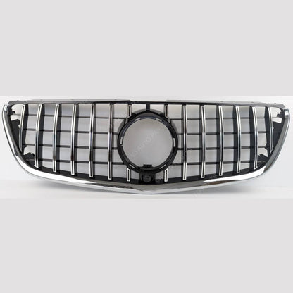 For Mercedes-Benz Vito W447 114CDI Panamericana Front Grille – Chrome Slats (2014–2023)