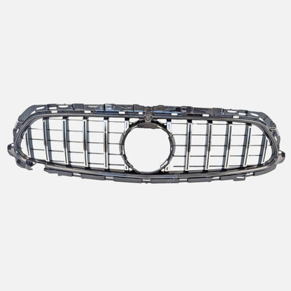 For Mercedes Benz E‑Class W213 C238 (2020–2023) Front Bumper Panamericana GT Grille – Fits E200 / E300 Facelift