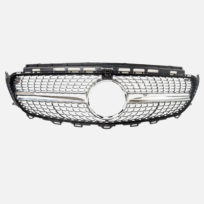 For Mercedes-Benz E-Class W213/W238 Front Bumper Diamond Grille (2016–2021 | E200, E220, E300, E400, E43, E53 | Cabrio & Saloon)