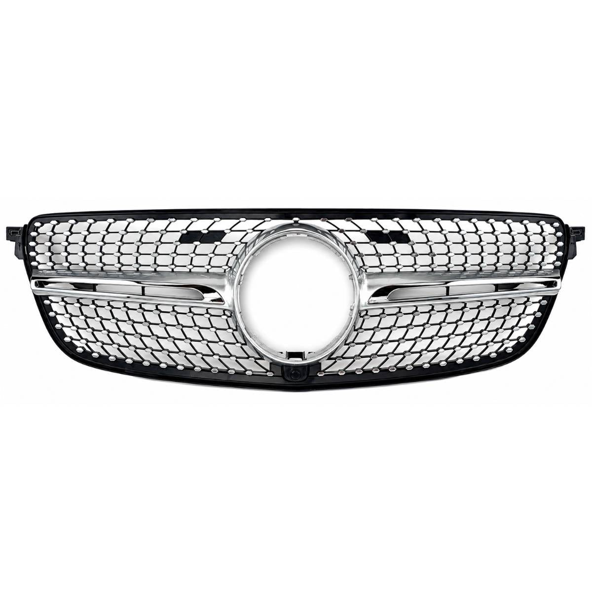 For Mercedes GLE-Class X292 GLE500 GLE400 Compatible Front Bumper Grille Coupe Facelift 2015-2018