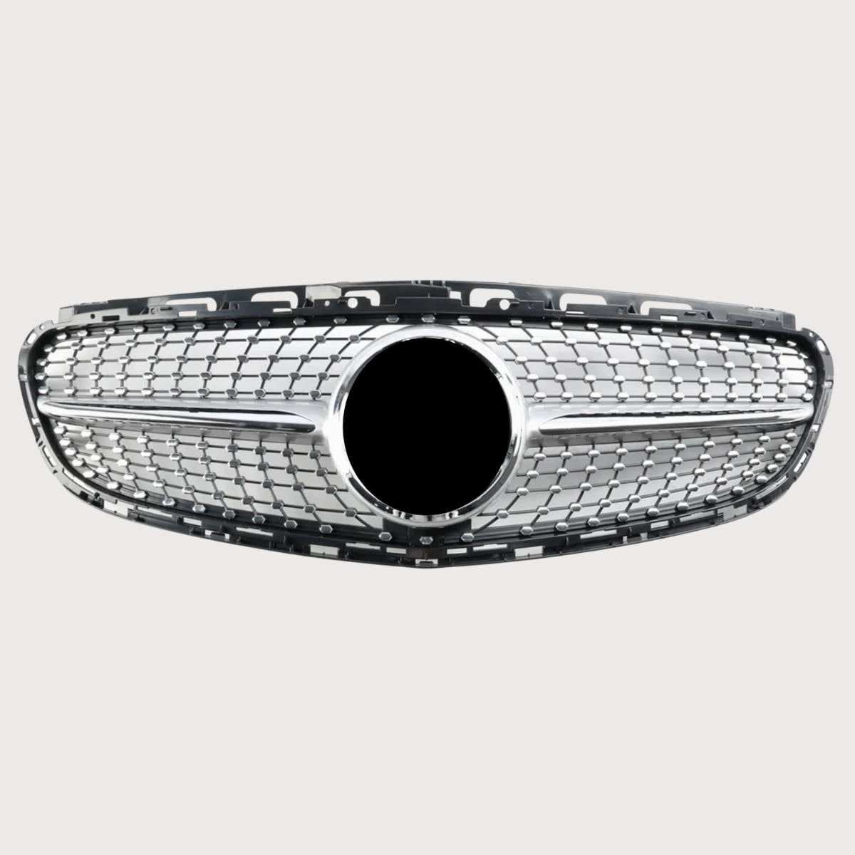 For Mercedes E‑Class W212 Diamond Front Grille – AMG Facelift E250 (2013–2016)