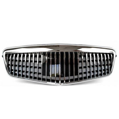 For Mercedes-Benz E-Class W212 Front Bumper Chrome Grille (E200 / E250, Pre-Facelift 2009‑2013)