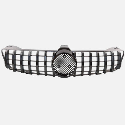 For Mercedes CLS-Class W219 GT Front Grille – Gloss Black Radiator Grill Upgrade (2005–2008)