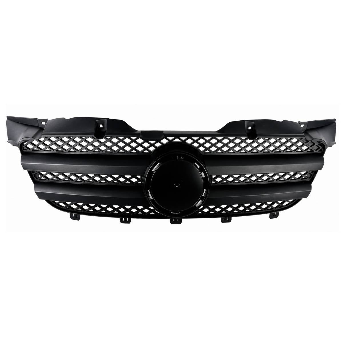 Black Front Radiator Grille – Mercedes Sprinter W906 2008–2013 (Pre‑Facelift, Standard Style)