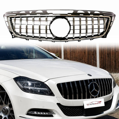 For Mercedes‑Benz CLS‑Class C218 (2011–2014) Panamericana Front Radiator Grille – Fits CLS350