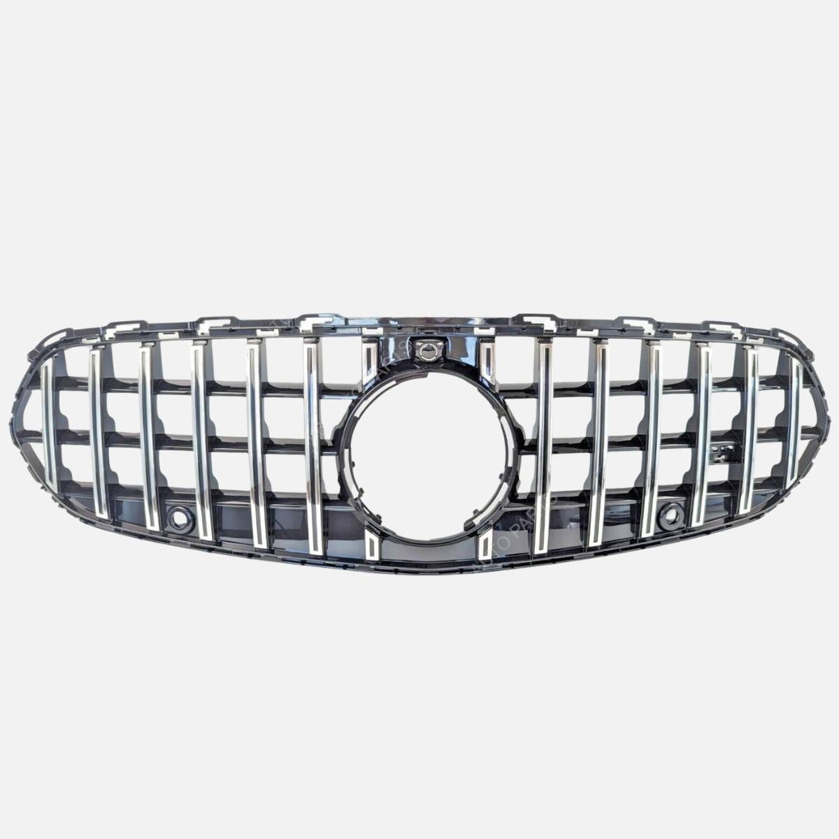 For Mercedes-Benz C-Class W206 (2020–2023) Panamericana GT Front Radiator Chrome Grille – C220 Compatible