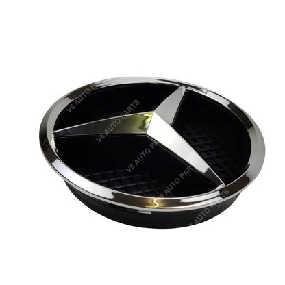 For Mercedes Front Grille Chrome Star Emblem Badge – C‑Class, CLA, SLK, R, M, E‑Class