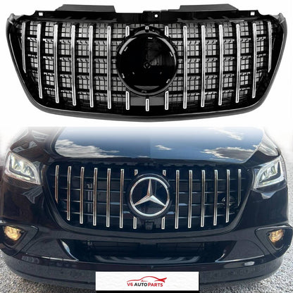 For Mercedes Benz Sprinter W907 2018–2025 Facelift Panamericana Front Radiator Grille