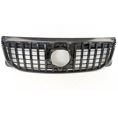 For Mercedes‑Benz GLB‑Class X247 (2019–2023) GT Panamericana Front Radiator Grille – Gloss Black Upgrade for GLB220