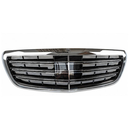 For Mercedes S-Class W222 S65 Maybach Front Radiator Chrome Grille (2014–2020)