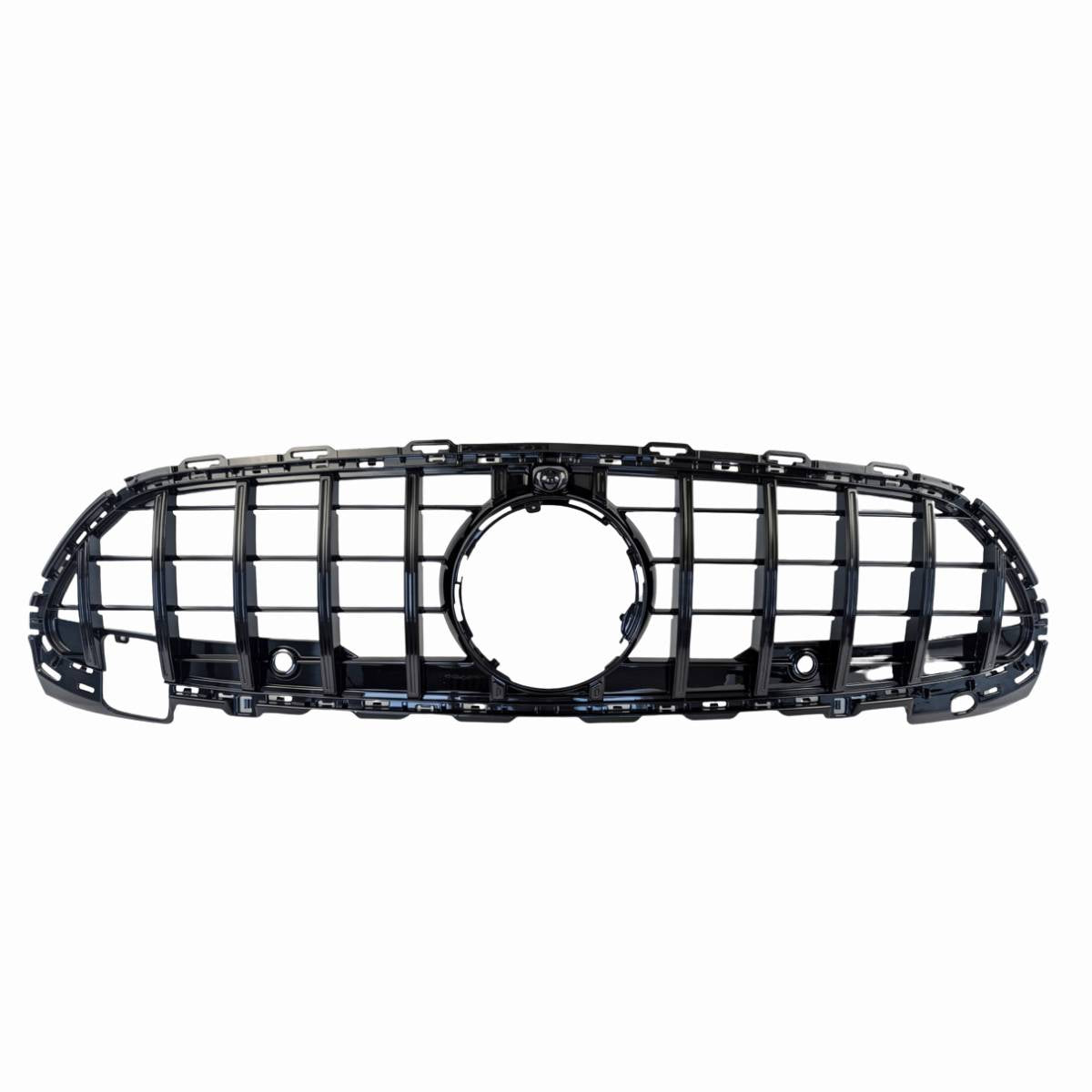 For Mercedes-Benz C-Class W206 (2020–2023) Sport Panamericana GT Front Radiator Grille – Gloss Black
