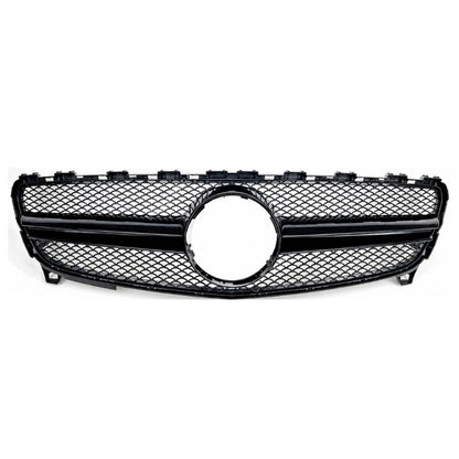For Mercedes A-Class W176 A160 A220 A320 Replacement Front Radiator Black Grille AMG 2015-18