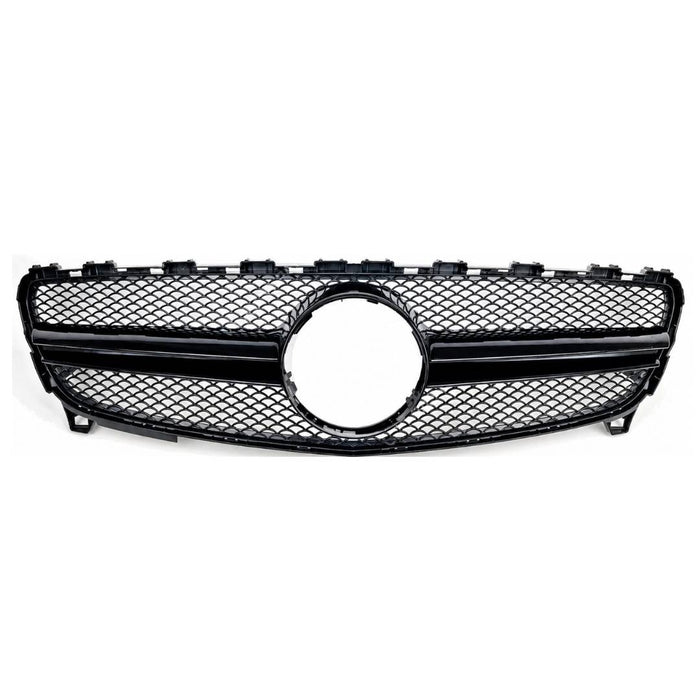 For Mercedes A-Class W176 A160 A220 A320 Replacement Front Radiator Black Grille AMG 2015-18