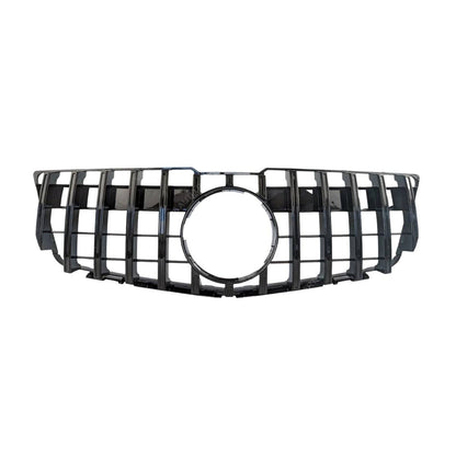For Mercedes-Benz GLK-Class X204 (2008–2012) GLK250 Front Radiator Grille – Black Panamericana GT Style